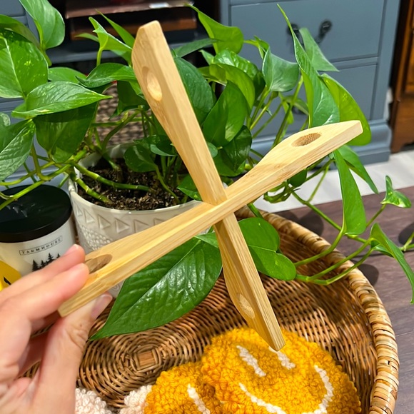 Bamboo Criss-cross Trivet - Picture 2 of 7